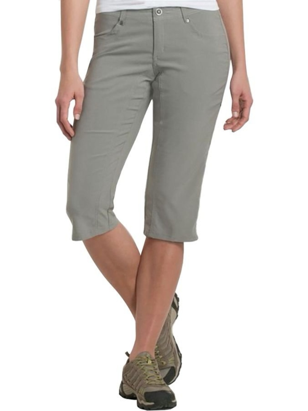 Kuhl Women’s Trekr Kapri in Stone - Size 2